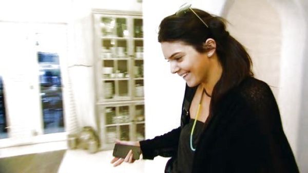 Kendall Jenner's Black tube dress on Keeping Up With The Kardashians