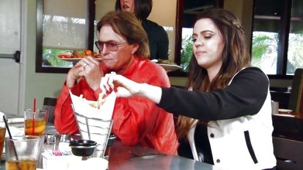 Khloe Kardashian's Black and white blazer on Keeping Up With The Kardashians