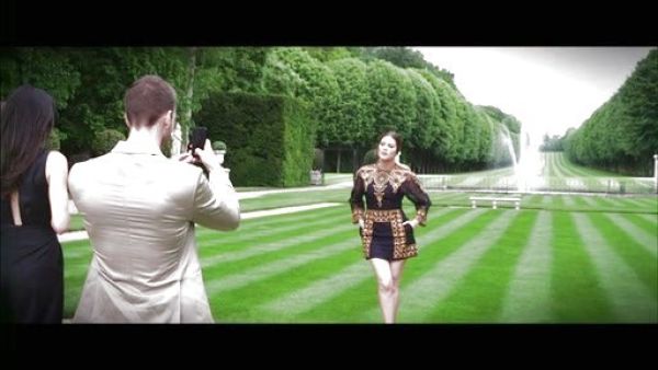 Khloe Kardashian's Spring 2014 Embroidered Dress on Keeping Up With The Kardashians