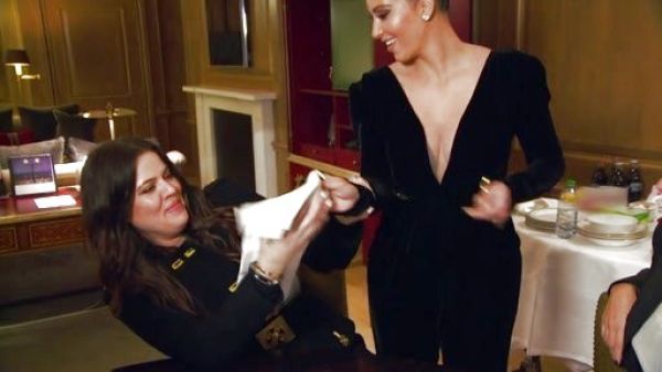 Kim Kardashian's 'Becky' Full Length Jumpsuit on Kourtney and Kim Take Miami