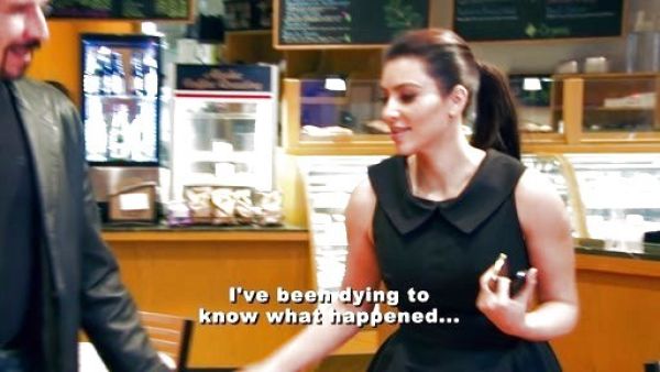 Kim Kardashian's black puffball dress on Kourtney and Kim Take Miami