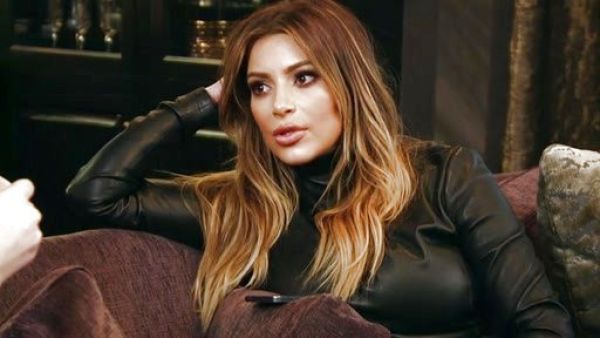 Kim Kardashian's Capri Scalloped Shorts on Keeping Up With The Kardashians