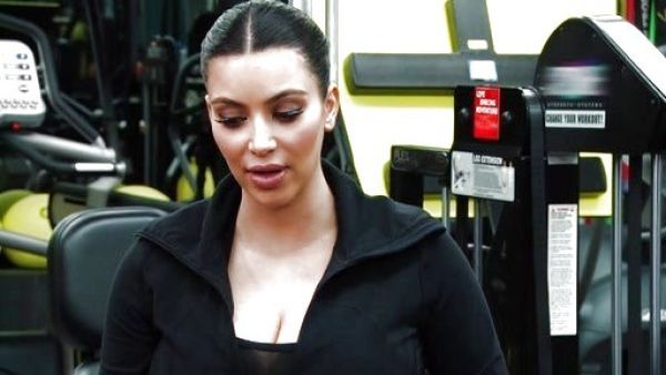 Kim Kardashian's Neon Warm-Up Jacket on Keeping Up With The Kardashians