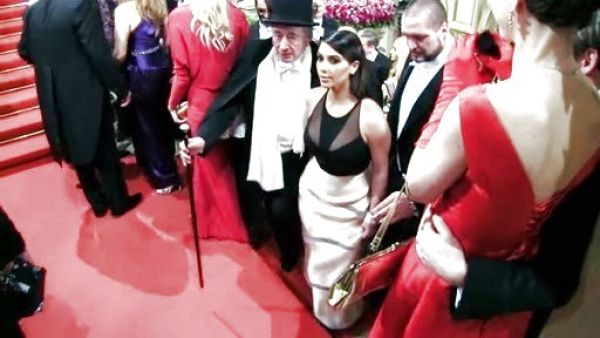 Kim Kardashian's Spring 2014 Gown on Keeping Up With The Kardashians