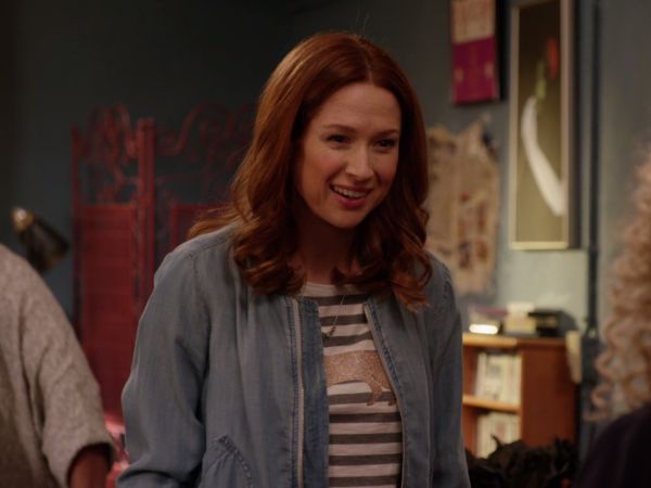 Kimmy Schmidt's Denim Bomber Jacket on Unbreakable Kimmy Schmidt