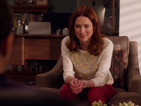 Kimmy Schmidt's Ikat Sweater on Unbreakable Kimmy Schmidt