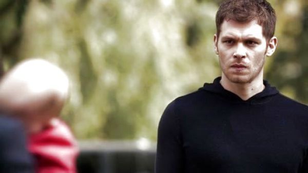 Klaus Mikaelson's Mixed Gauge Pullover Hoodie on The Originals