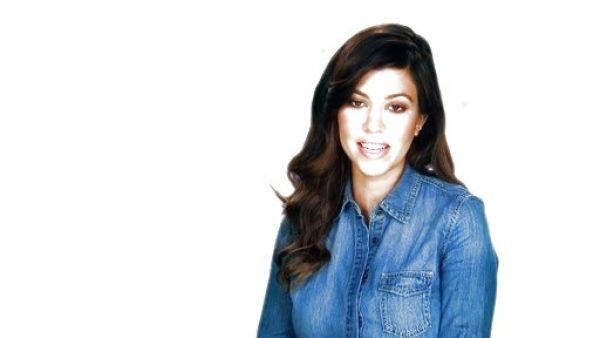 Kourtney Kardashian's Denim Shirt on Keeping Up With The Kardashians