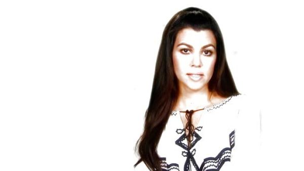 Kourtney Kardashian's Embroidered Blouse on Keeping Up With The Kardashians
