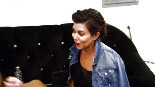 Kourtney Kardashian's Mars Denim Jacket on Keeping Up With The Kardashians