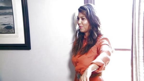 Kourtney Kardashian's The Sense of Wonder Long Sleeve Playsuit on Kourtney and Kim Take Miami