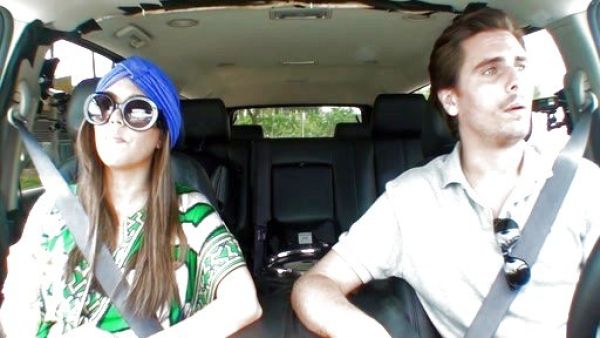 Kourtney Kardashian's Tuvallu kimono dress on Kourtney and Kim Take Miami