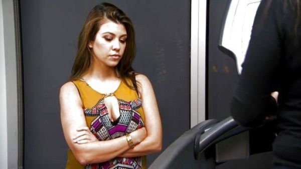 Kourtney Kardashian's Vreeland Dress on Kourtney and Kim Take Miami