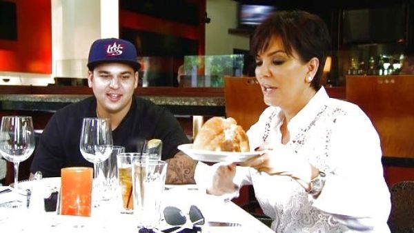 Kris Jenner's Lace-detail Button Down on Keeping Up With The Kardashians