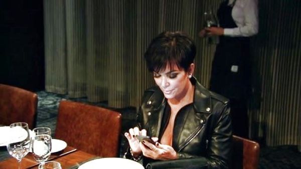 Kris Jenner's Leather Jacket 1 on Keeping Up With The Kardashians