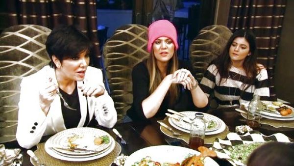 Kris Jenner's Long Slim Collarless Blazer on Keeping Up With The Kardashians