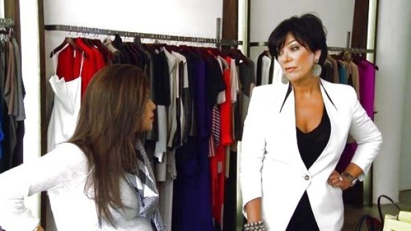 Kris Jenner's Pointed Cuff Blazer on Keeping Up With The Kardashians