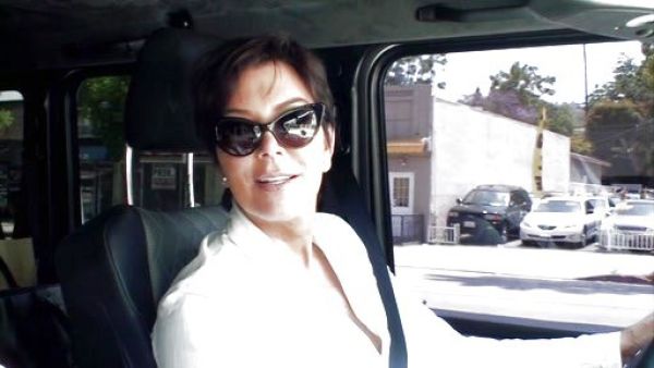 Kris Jenner's Semi-Round Cat-Eye Sunglasses, Black			 on Keeping Up With The Kardashians
