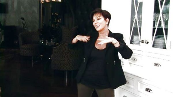 Kris Jenner's Single breated blazer on Keeping Up With The Kardashians