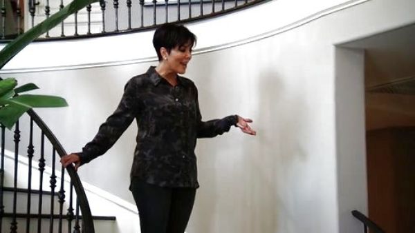 Kris Jenner's Underground Camo Brett Shirt on Keeping Up With The Kardashians
