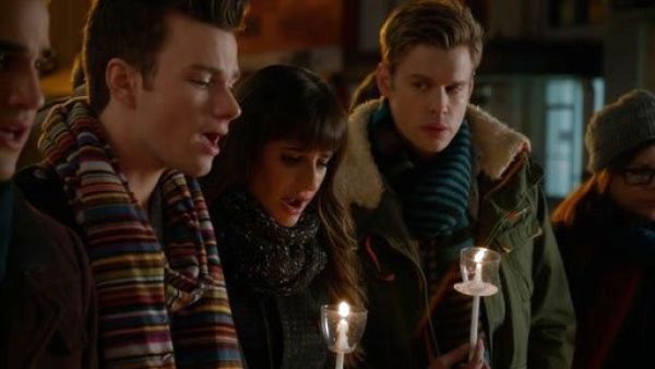 Kurt Hummel's Striped Scarf on Glee