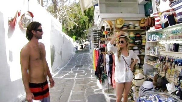 Leah Jenner's White croched shorts on Keeping Up With The Kardashians