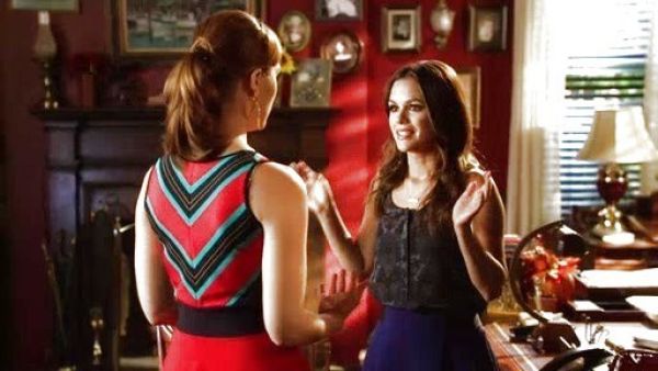 Lemon Breeland's Contrast A-Line Skirt on Hart of Dixie