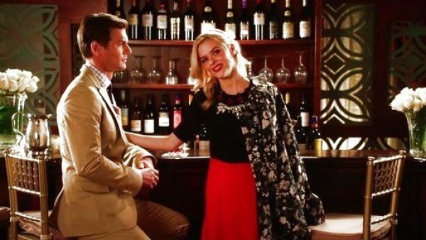 Lemon Breeland's Embellished Chiffon Dress on Hart of Dixie