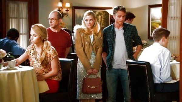 Lemon Breeland's Tweed Paillette Skirt on Hart of Dixie