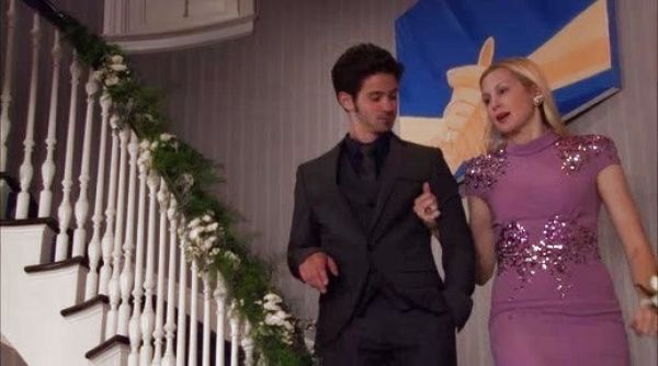 Lily Van Der Woodsen's Fall 2012 Sequin Sheath Dress on Gossip Girl