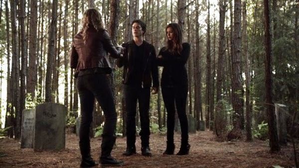 Liv Parker's Distressed Vegan Leather Peplum Jacket on The Vampire Diaries