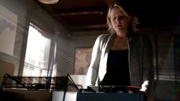 Liz Forbes's Eco Jersey Rib Sleeve Wrap Cardigan on The Vampire Diaries