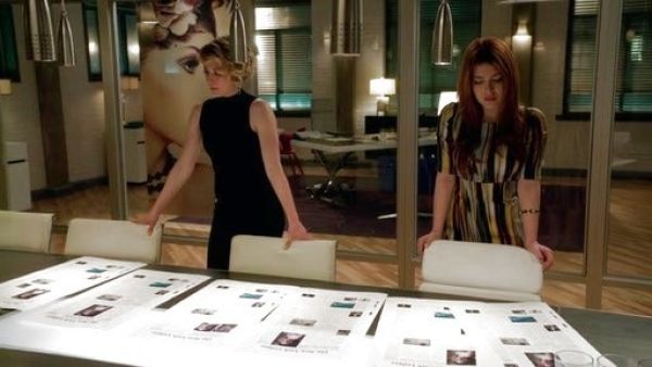 Louise Ellis's Ikat Cutout Dress on Revenge