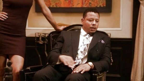 Lucious Lyon's Floral Print Silk Tie on Empire