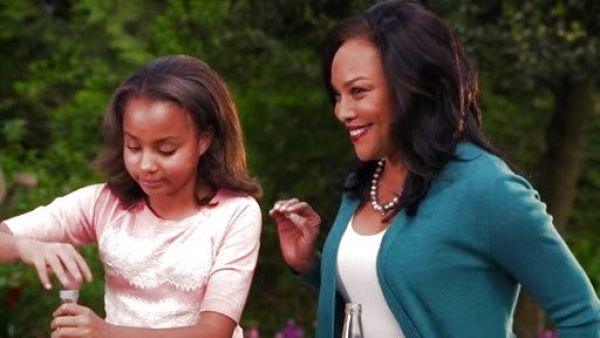 Lucy Malloy's Lace Stripe Zip-Back Sweatshirt on Mistresses