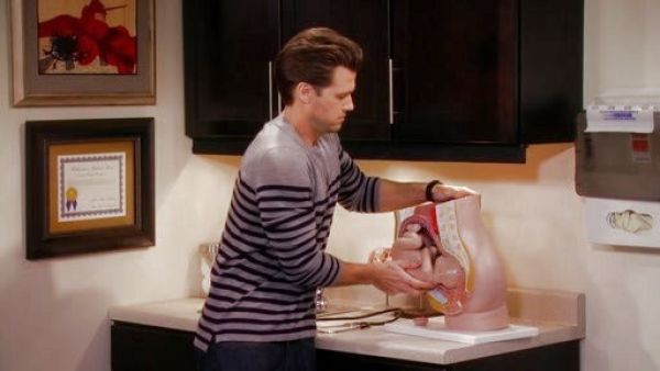 Luke's Striped Wool/Cashmere Henley on One Big Happy