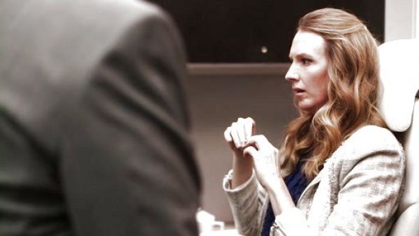 Lydia's Mixed Tweed & Lace Jacket on A to Z