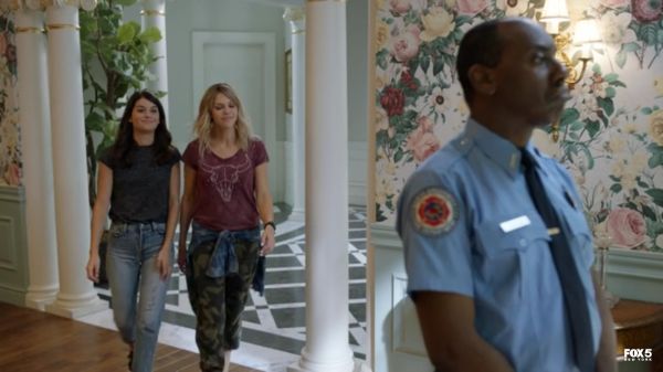 Mackenzie Murphy's The Varsity Star Print Sweatpants on The Mick