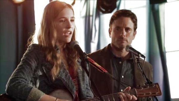 Maddie Conrad's Punched Moto Jacket on Nashville