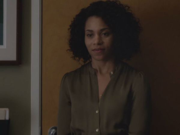 Maggie Pierce's Drawstring-Waist Shirt Dress on Grey's Anatomy