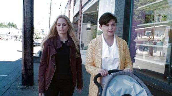 Mary Margaret Blanchard / Snow White's Floral Lace Coat on Once Upon A Time 