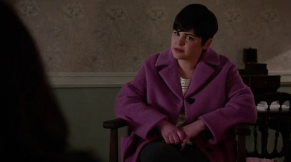 Mary Margaret Blanchard / Snow White's Oversized fine wool coat on Once Upon A Time 
