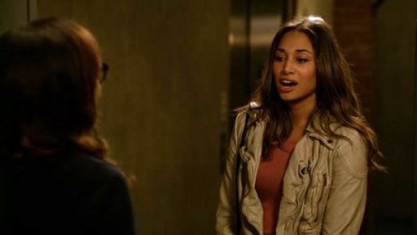 May's Hooded Vegan Moto Jacket on New Girl