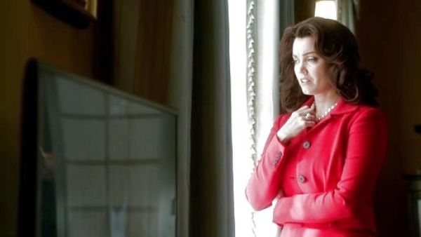 Mellie Grant's 4-Button Blazer, Venetian Red on Scandal