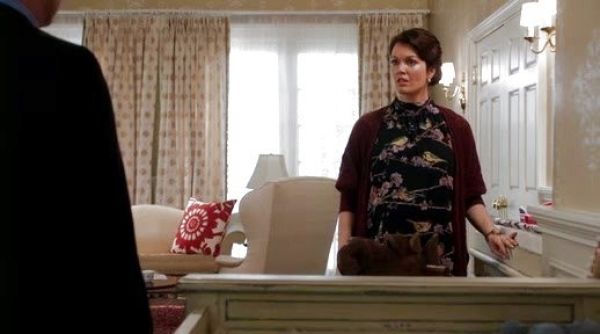 Mellie Grant's Madlin Birdie Branch Printed Dress on Scandal