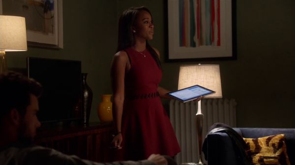 Michaela Pratt's Carter stretch-jersey mini dress on How to Get Away With Murder