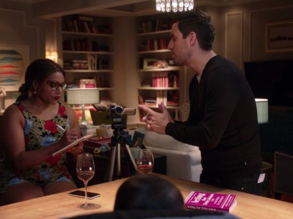 Mindy Lahiri's Floral Lace Top and Shorts on The Mindy Project