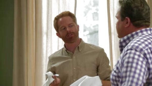 Mitchell Pritchett's Beige Shirt on Modern Family