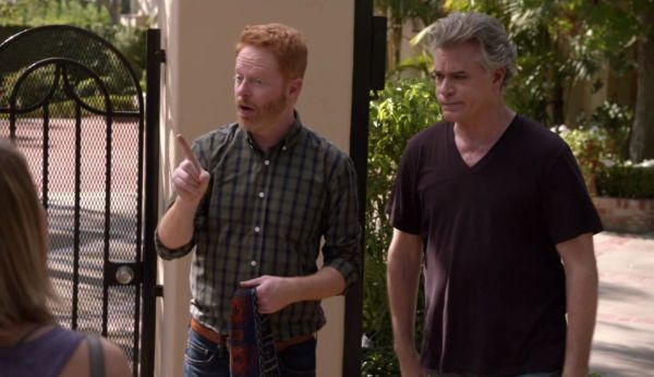 Mitchell Pritchett's Crosby Check Regular Fit Button Down Shirt on Modern Family