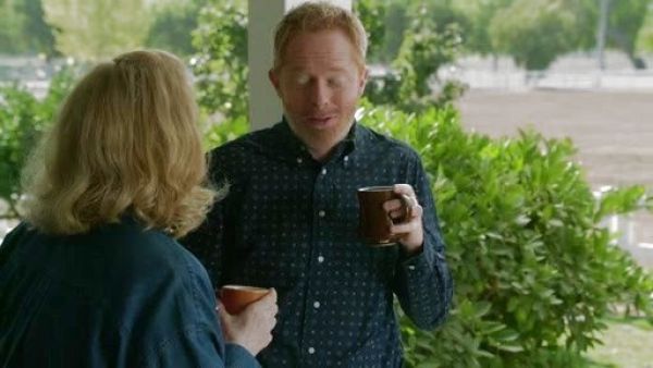 Mitchell Pritchett's Diamond Print Shirt on Modern Family